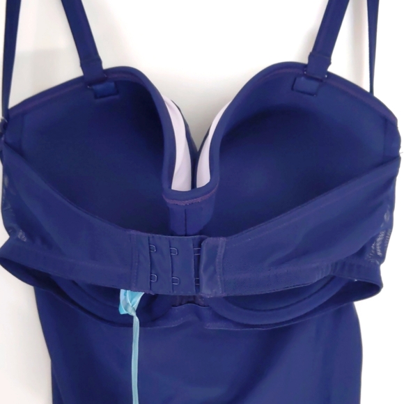 Panache Anya Cruise Tankini Top. Bra size. Navy/White. Multiple sizes. - Picture 6 of 9